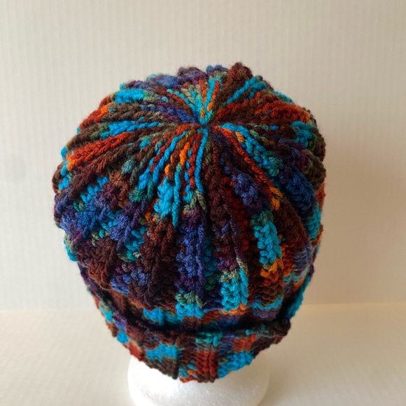 Colorful Crochet Beanie - Picture 4 of 8
